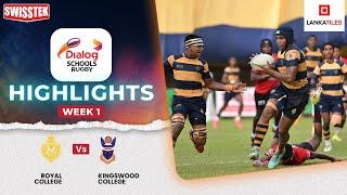 Highlights -  Royal College vs Kingswood College | #DSRL24