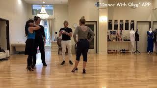 Foot work & Connection secrets for Latin American dancing - learn more with "Dance With Oleg" APP