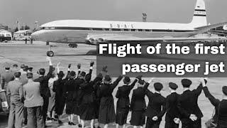 2nd May 1952: World’s first passenger jet aircraft carries 36 passengers from London to Johannesburg