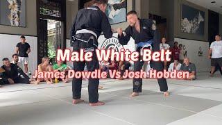 James Dowdle Vs Josh Hobden | BJJ Male White Belt | Gi | Grapple In The Temple 4