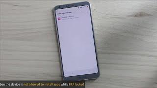 LG G6 (H870/H871/H872/H873) Android 8.0.0 FRP/Google Lock Bypass WITHOUT PC - Fixed Unknown Sources