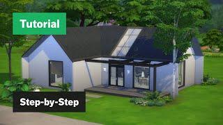 Modern Bungalow • The Sims 4 Step-by-Step House Building Tutorial [Beginner]