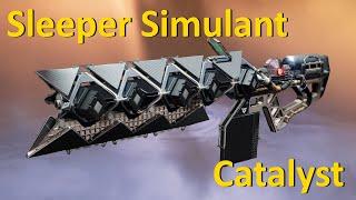 What does the Sleeper Simulant Catalyst do? (Destiny 2 Exotic Linear Fusion Rifle)