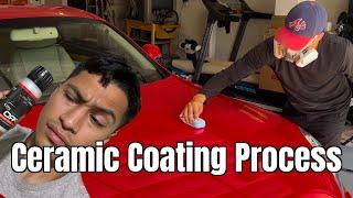 Ceramic Coating Process - Izaguirre Mobile Detailing