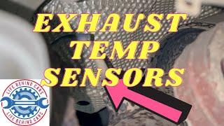 Range Rover Evoque 2015 Exhaust Temperature Sensor locations