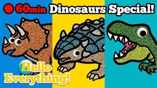  Hello Everything! Dinosaur Animation Compilation | 1 Hour Video