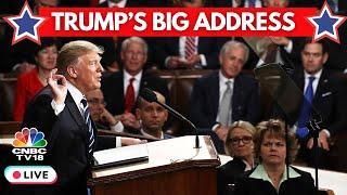 Trump LIVE News: President Donald Trump's Joint Address to Congress | Canada Mexico Tariffs | N18G