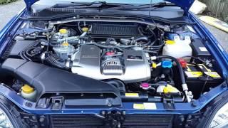 Subaru Legacy S401 Sound of Engine Idling and Exhaust