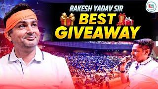 6 Million Biggest Giveaway  by Rakesh Yadav Sir #ssc #cgl #chsl