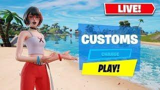 Fortnite customs live! RELOAD, OG