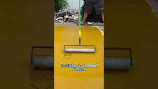 How We Repaired a Damaged Backyard Cement Floor — Contact Info in Our Profile!#ground #repair #diy