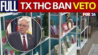 Lt. Gov. Patrick on Texas THC ban veto: FULL