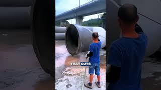 “The Secret Tool That Cuts Concrete With Diamonds”