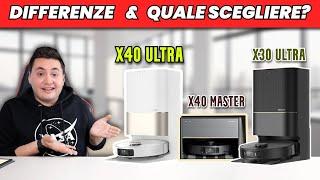 DREAME X40 Ultra, X40 Master e X30 Ultra - TUTTE LE NOVITÀ e QUALE SCEGLIERE