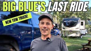 TRADING OUR F350 GAS TOW TRUCK!  Full Time RV!