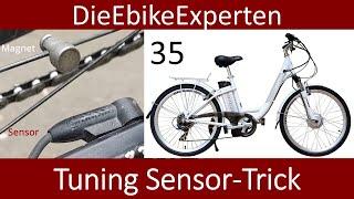 E bike tuning Bosch Brose Bafang Yamaha Magnet kostenlos 45 km/h