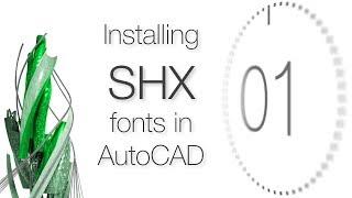 Установка SHX шрифтов в AutoCAD. [Узнать за 60 секунд]