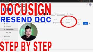   How To Resend Docusign Document 