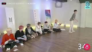 290818 Jhope Dancing Just Dance in Vlive