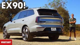 Volvo EX90 review AND range test! How far can this electric SUV go on a full charge? | What Car?