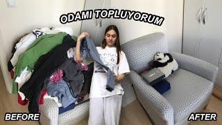 ODAMI TOPLUYORUM *bütün günümü aldı*