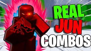 Becoming The REAL JUN With BROKEN COMBOS To COOK Toxic Players.. | Legends Battlegrounds