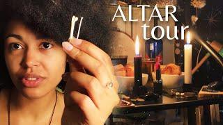 Updated altar tour | unknown ancestors, pombagira and malandro