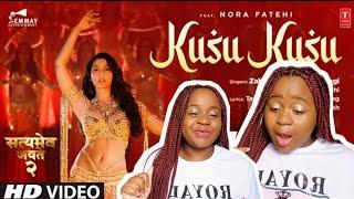 Kusu Kusu Song ft Nora Fatehi | Satyameva Jayate2 |Jonh A| Tanishk B, Zahrah Khan { Reaction }