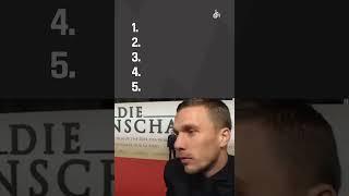 Top-5-Sprüche von Lukas Podolski  #effzeh #effZEHN #podolski