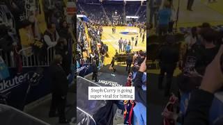 Steph Curry is going viral! #shorts #nba #stephcurry