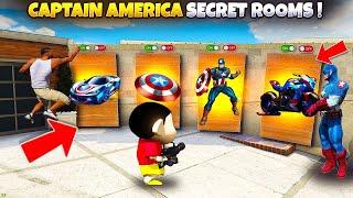 Franklin and Shinchan Opening Captain America Gift Box In GTA 5!