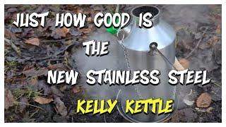 The Ultimate Camp Cook System: Unveiling the New 1.6lt Kelly Kettle Base Stainless Steel Model