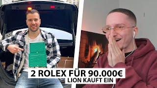 Lion kauft seine Traumuhr! (80.000€) ⌚ | Justin reagiert