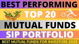 Top 20 Mutual Fund SIP Plans| 20 Best Mutual Funds| High Return Mutual Funds| Best Mutual Funds 2024