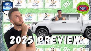 WE'RE BACK! 2025 AFL Fantasy Preview