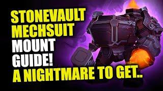 How To Get The Stonevault Mechsuit Mount? Complete Mount Guide! WoW The War Within | 11.0