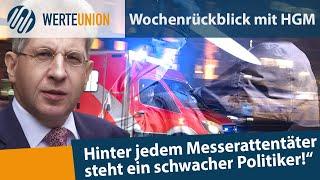 Hans-Georg Maaßen über Solingen: „Hinter jedem Messerattentäter steht ein schwacher Politiker!“