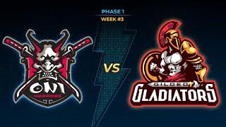 SMITE Pro League Season X: Phase 1 Week 3 Oni Warriors Vs Gilded Gladiators