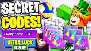 ALL NEW *UPDATE 8* IN Volleyball (Haikyuu) Legends 2025 CODES LUCKY SPINS! Roblox