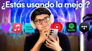 Spotify vs Apple Music vs YouTube Music vs Amazon Music vs Tidal y Deezer: Comparativa 2025