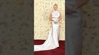 Julia Schlaepfer in Danielle Frankel golden globes 2024 #shorts #goldenglobes