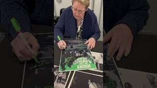 Paula Richards signing my Night of the Living Dead poster at days of the dead Las Vegas 2024