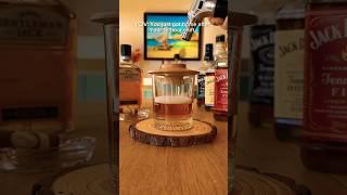 Burning. neat Whisky  Smoked Neat Whisky at Home  | Ultimate Bar Ritual #whisky #bar #neat