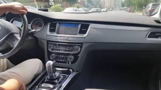 Peugeot 508 ч.4 Работа Электронного ручного тормоза, АКПП, Климат-контроля, Мультимедиа