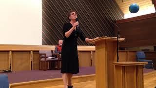 Christine Hansen performs Amazing Grace