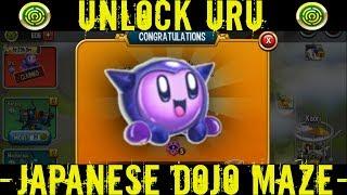 Monster Legends | Japanese Dojo Maze | How to Unlock Uru (Total Cost) | Maze Limited Path Monster