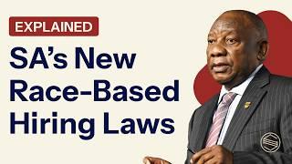 SA's New Race-Based Hiring Quotas | Explained in 5 Minutes