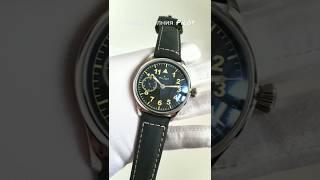 Восстановил механизм Молния, СССР, собрал в новом корпусе часы Pilot, марьяж