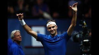 Roger Federer vs Sam Querrey - Laver Cup Highlights HD
