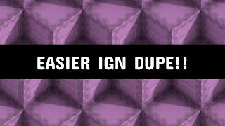 *SEE update V5* FASTER IGN 2 player dupe (2b2tpe/2b2e/cpe/2b2tmcpe)